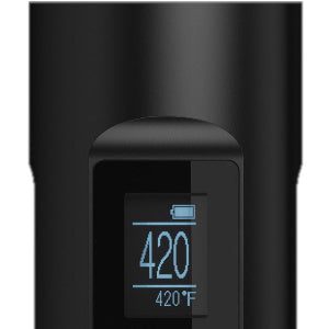 Arizer Solo 2 Max Screen Temperature