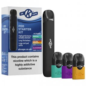 OK Pod vape device starter kit