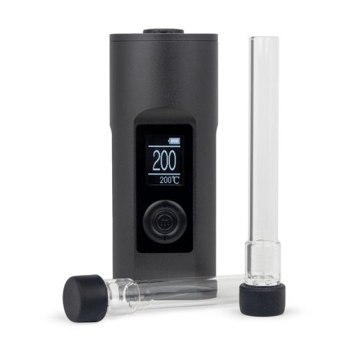 Arizer Solo 2 vaporizer black glass tubes