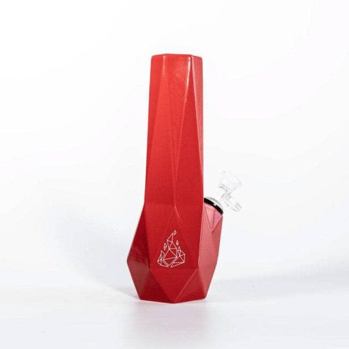 BRNT Hexagon Bong Red