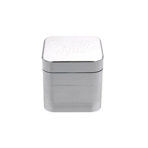 Best Buds The Cube Aluminium Grinder Silver