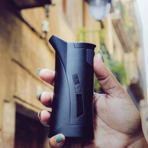 G pen Roam vaporizer bubbler size in hand