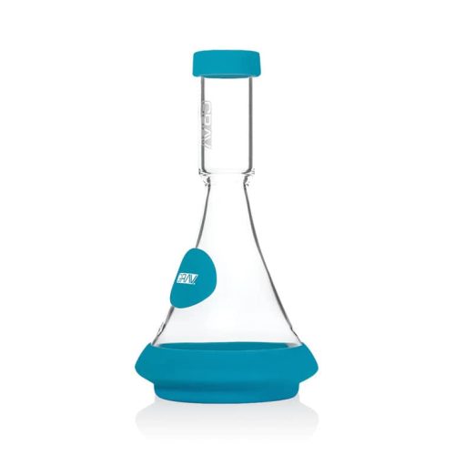 Grav deco beaker in silicone blue back logo