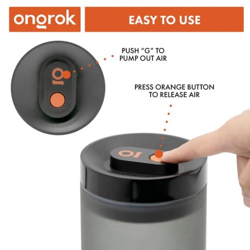 ONGROK Vacuum Pump Jar instructions