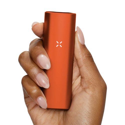 PAX Mini Poppy in hand