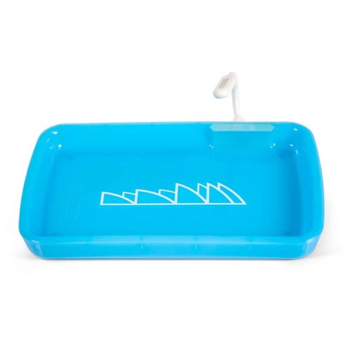 Piranha LED Rolling Tray Blue