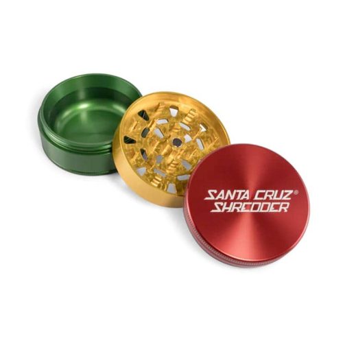 Santa Cruz Shredder 3 Piece Grinder Large Rasta