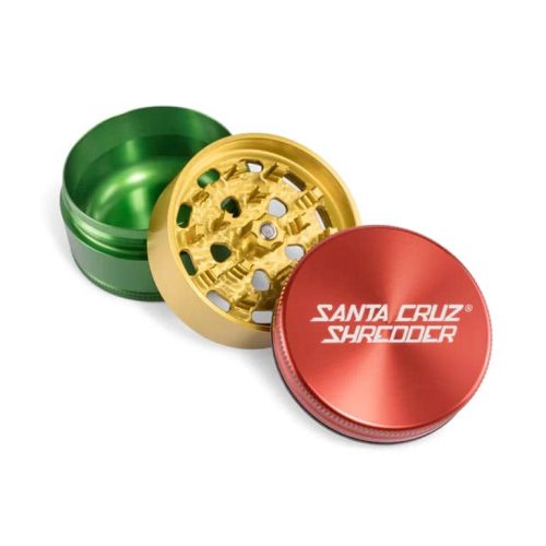 Santa Cruz Shredder 3 Piece Grinder Medium Rasta