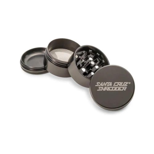 Santa Cruz Shredder 4 Piece Grinder Small Black