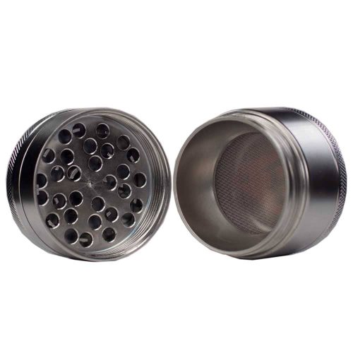 Stainless steel herb ripper grinder 4 piece 2