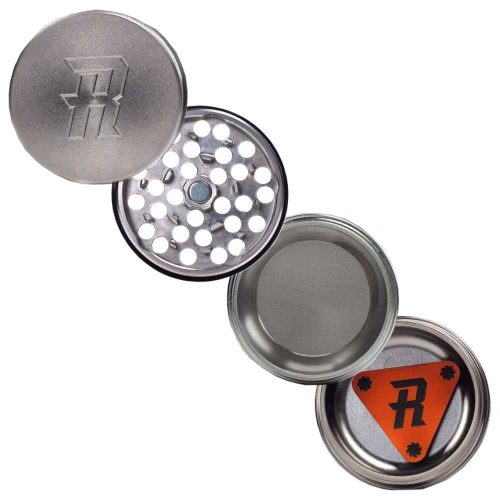 Stainless steel herb ripper grinder 4 piece 3