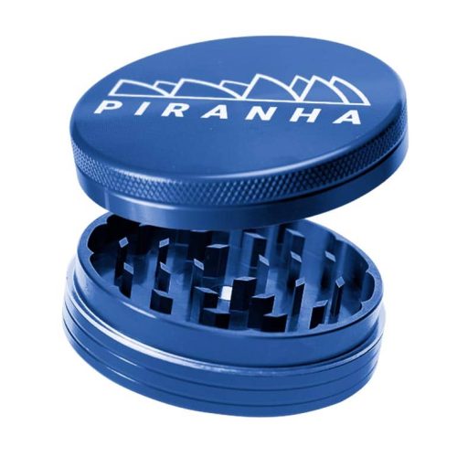 Piranha 2 Piece Grinder Blue