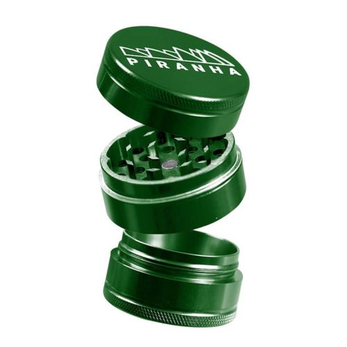 Piranha 3 Piece Grinder Green