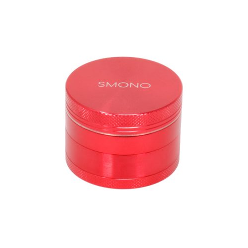 Smono 4 Piece Grinder Red 50mm