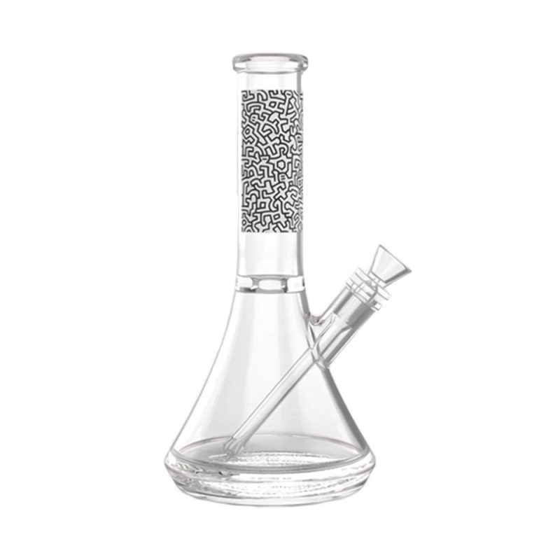 water pipe black white keith haring herbalize