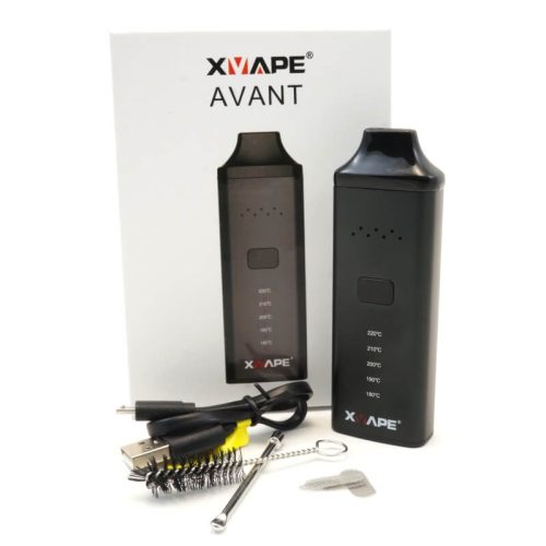 xvape avant dry herb vaporizer black 1